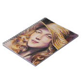 帽子を持つ女性 ノートブック (左側)