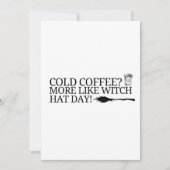 帽子を透かす 招待状 (正面)