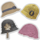 帽子を閉じる シール (正面)