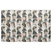 帽子エレガントビクトリアンのヴィンテージ ファブリック (ファットクウォーター)