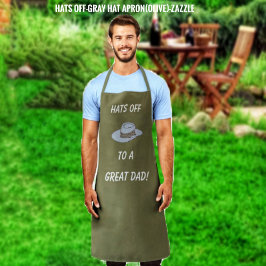 帽子オフグレー帽子 エプロン