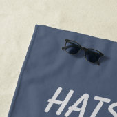 帽子オフグレー帽子 ビーチタオル (インサイチュ)