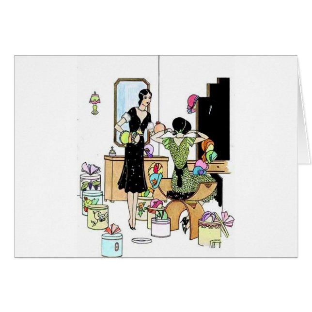 帽子ショッピング (正面横)