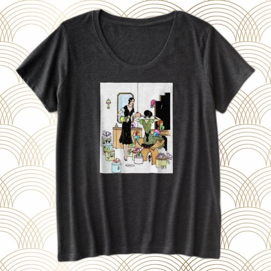 帽子ショッピング プラスサイズTシャツ