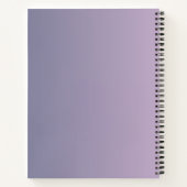 帽子スタイリッシュをかぶった女性 ノートブック (裏面)