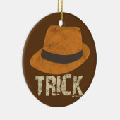帽子トリックのサッカーのクリスマスのオーナメント セラミックオーナメント (右)