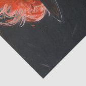 帽子ビクトリアンのヴィンテージ切り離し女性 薄葉紙 (詳細)