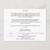 帽子ファンシーパレード#10 ポストカード (裏面)