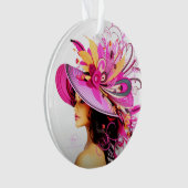 帽子ファンシーパレード#4 オーナメント (正面)