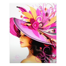 帽子ファンシーパレード#4 フォトプリント           