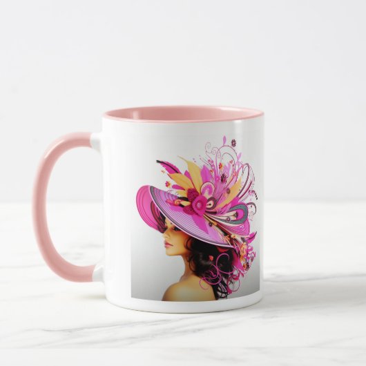 帽子ファンシーパレード#4 マグカップ (左)