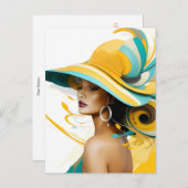 帽子ファンシーパレード#5 ポストカード (正面/裏面)