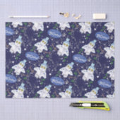 帽子付き雪フクロウ紙 薄葉紙 (クラフト)