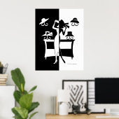 帽子売り ポスター (ホームオフィス)