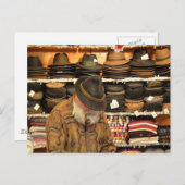 帽子売り ポストカード (正面/裏面)