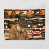 帽子売り ポストカード (正面)