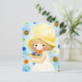 帽子大きいかな シーズンポストカード (スタンド正面)