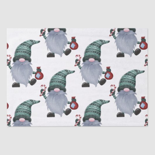 帽子小妖精や小人 薄葉紙 (正面)