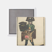 帽子屋さんの衣装 マグネット (正面/裏面)