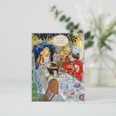 帽子屋のお茶会のブライダルシャワー 招待状 (スタンド正面)