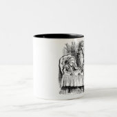 帽子屋のお茶会のマグ ツートーンマグカップ (中央)