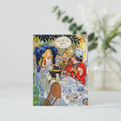 帽子屋のお茶会の一口は及びベビーシャワーを見ます 招待状 (スタンド正面)