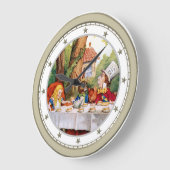 帽子屋のお茶会の時計 ラージ壁時計 (傾斜)