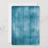 帽子屋のお茶会の誕生日のパーティの招待状 招待状 (裏面)