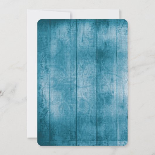 帽子屋のお茶会の誕生日のパーティの招待状 招待状 (裏面)