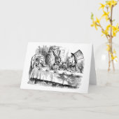 帽子屋のお茶会 カード (黄色い花)