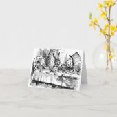 帽子屋のお茶会 カード (黄色い花)