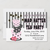 帽子屋のお茶会 招待状 (正面)