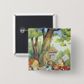 帽子屋のお茶会 缶バッジ (正面&裏面)