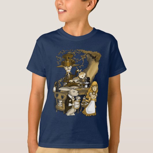 帽子屋のお茶会 Tシャツ (正面)