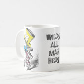 帽子屋のギフトのマグ コーヒーマグカップ (正面左)