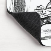 帽子屋のランニング マウスパッド (コーナー)