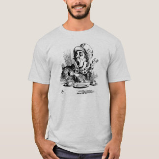 帽子屋の灰色のTシャツ Tシャツ