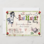 帽子屋の茶パーティの招待状 招待状 (正面)