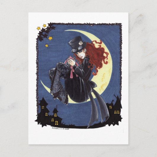 帽子屋の郵便はがき ポストカード (正面)