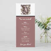 帽子屋のCarnivaleのスタイル 招待状 (スタンド正面)