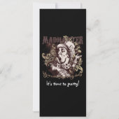 帽子屋のCarnivaleのスタイル 招待状 (裏面)