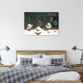 帽子屋1990 キャンバスプリント (インサイチュ (寝室))