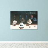 帽子屋1990 キャンバスプリント (インサイチュ (ウッドフロア))