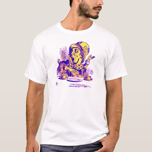 帽子屋-不思議の国のアリス Tシャツ (正面)