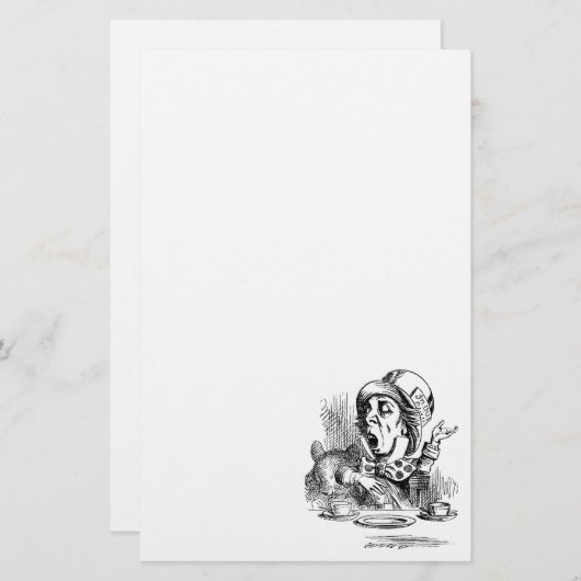 帽子屋 便箋 (正面/裏面)