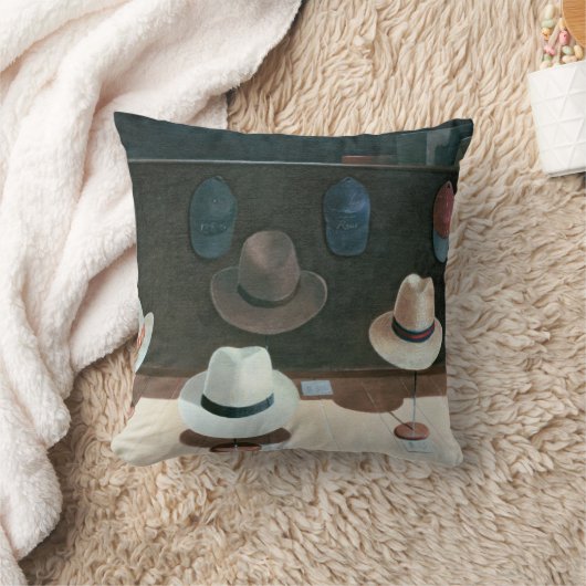 帽子店1990年 クッション (ブランケット)