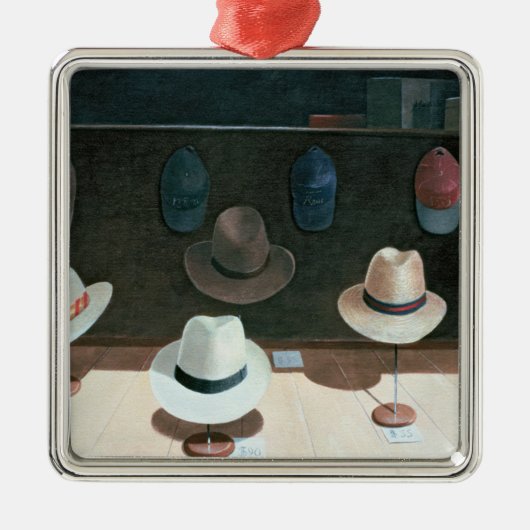 帽子店1990年 メタルオーナメント (正面)