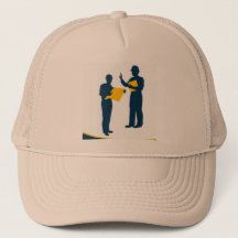 帽子建築帽ベージカスタマイズュ