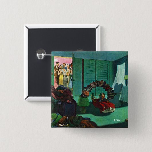 帽子橋 缶バッジ (正面&裏面)