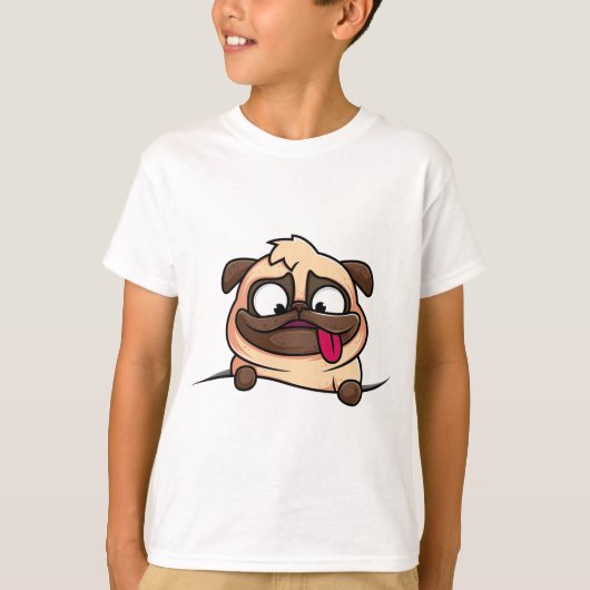 帽子犬の愛人ペット Tシャツ (正面)
